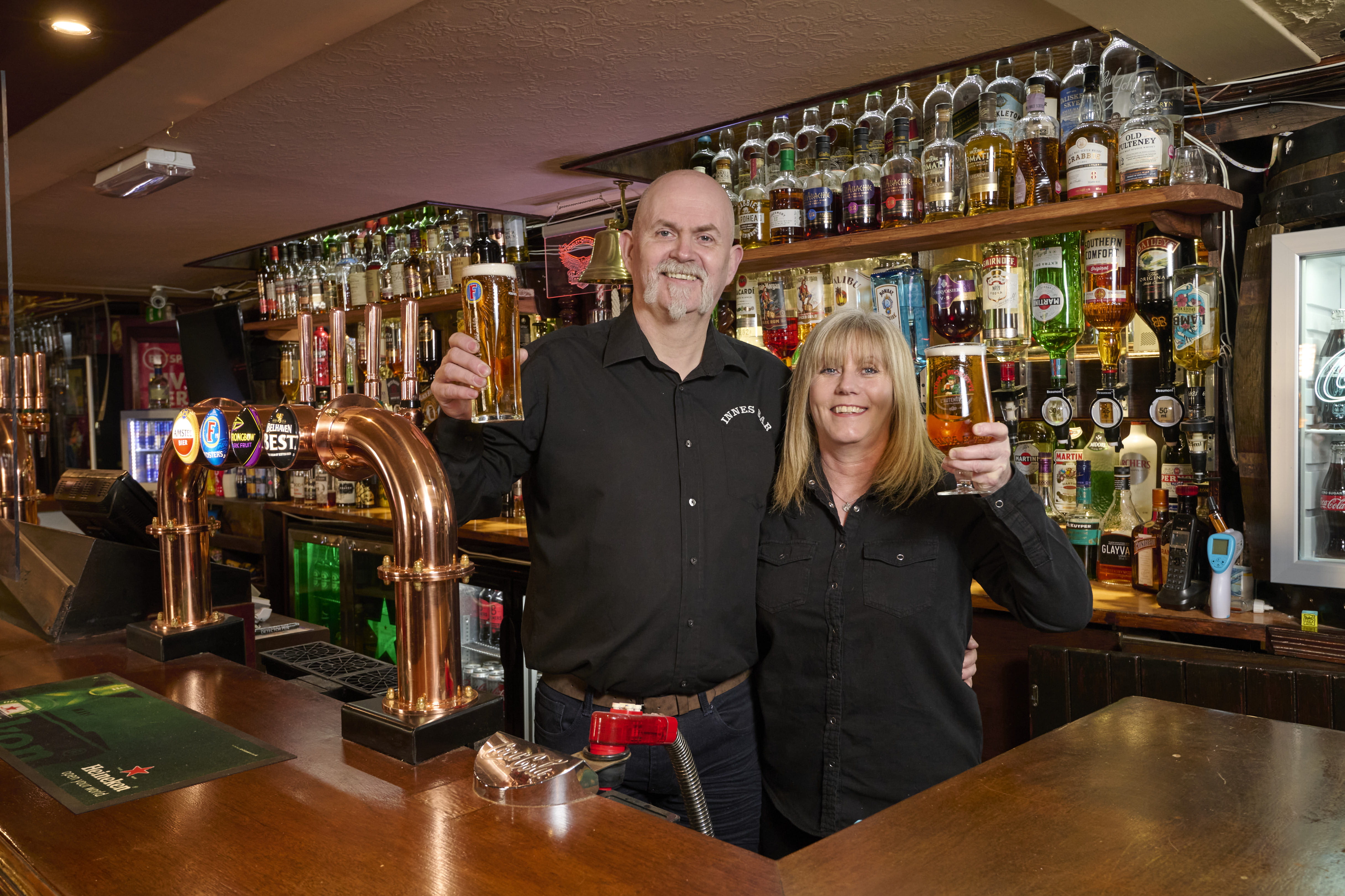Inverness Licensees Mark Decade at Historic Pub